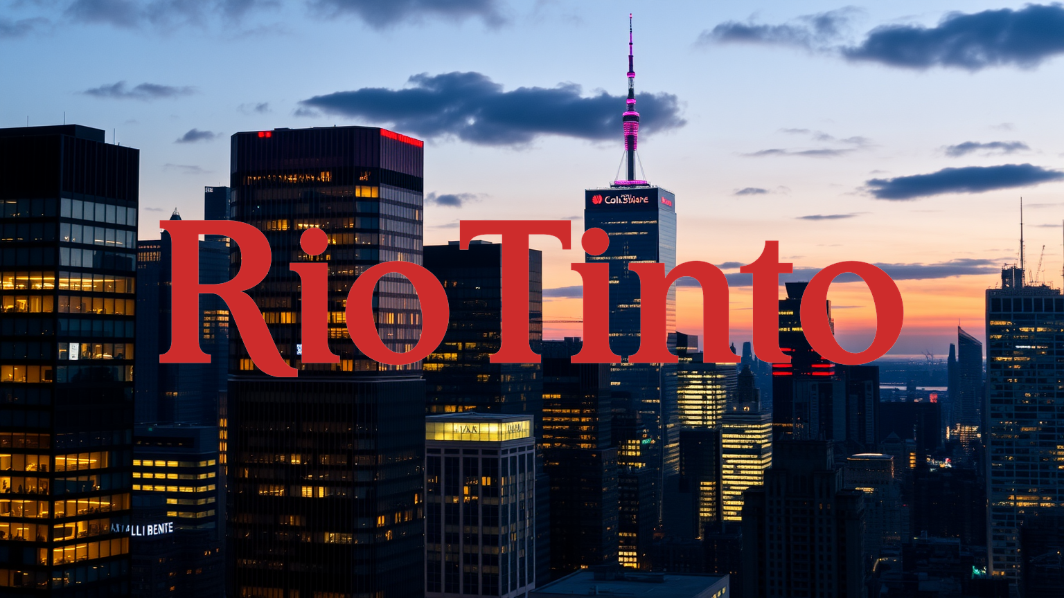 Rio Tinto Ltd Aktie: Aktueller Stand beim Jahresziel