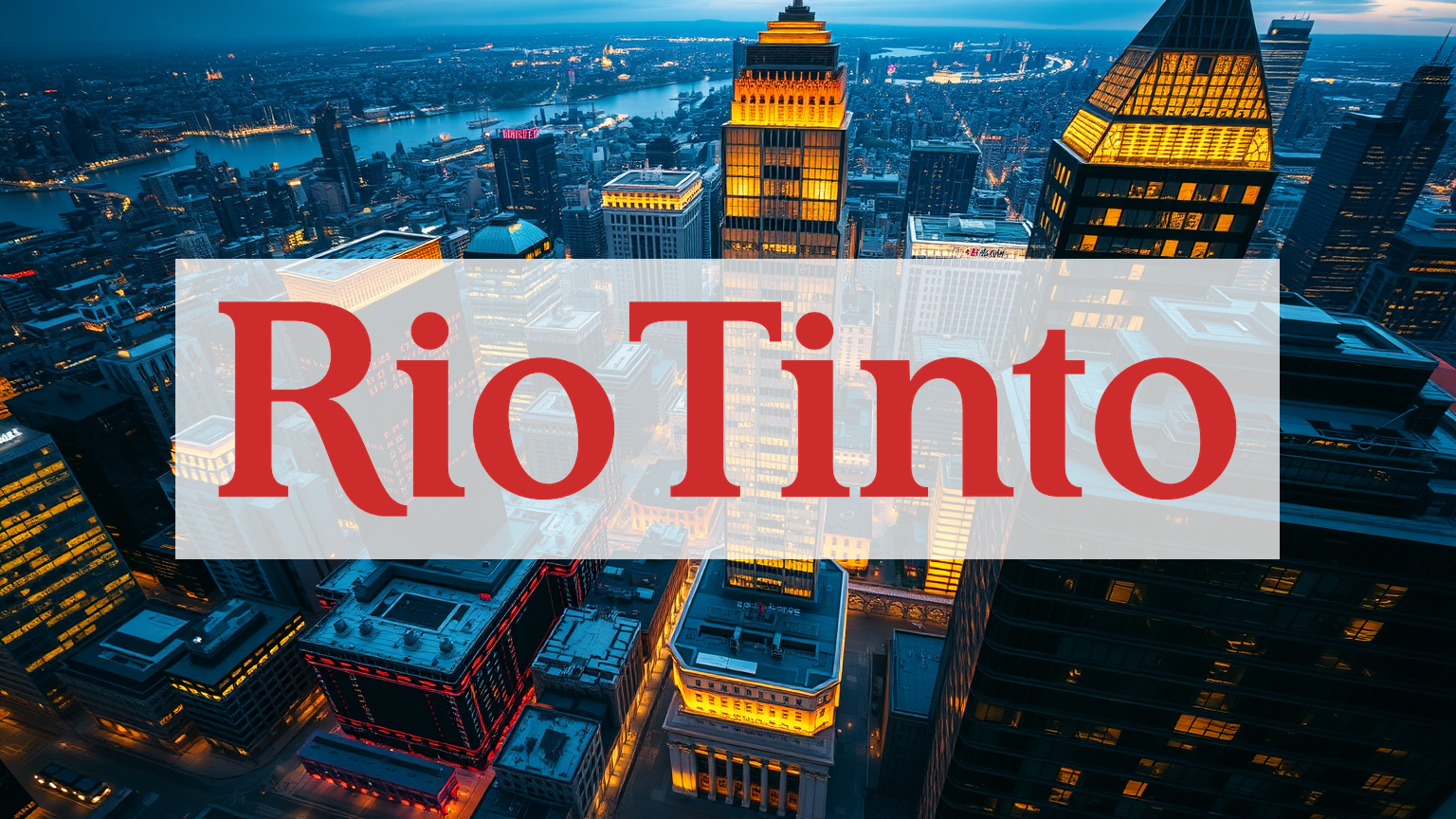 Rio Tinto Ltd Aktie - Beitragsbild