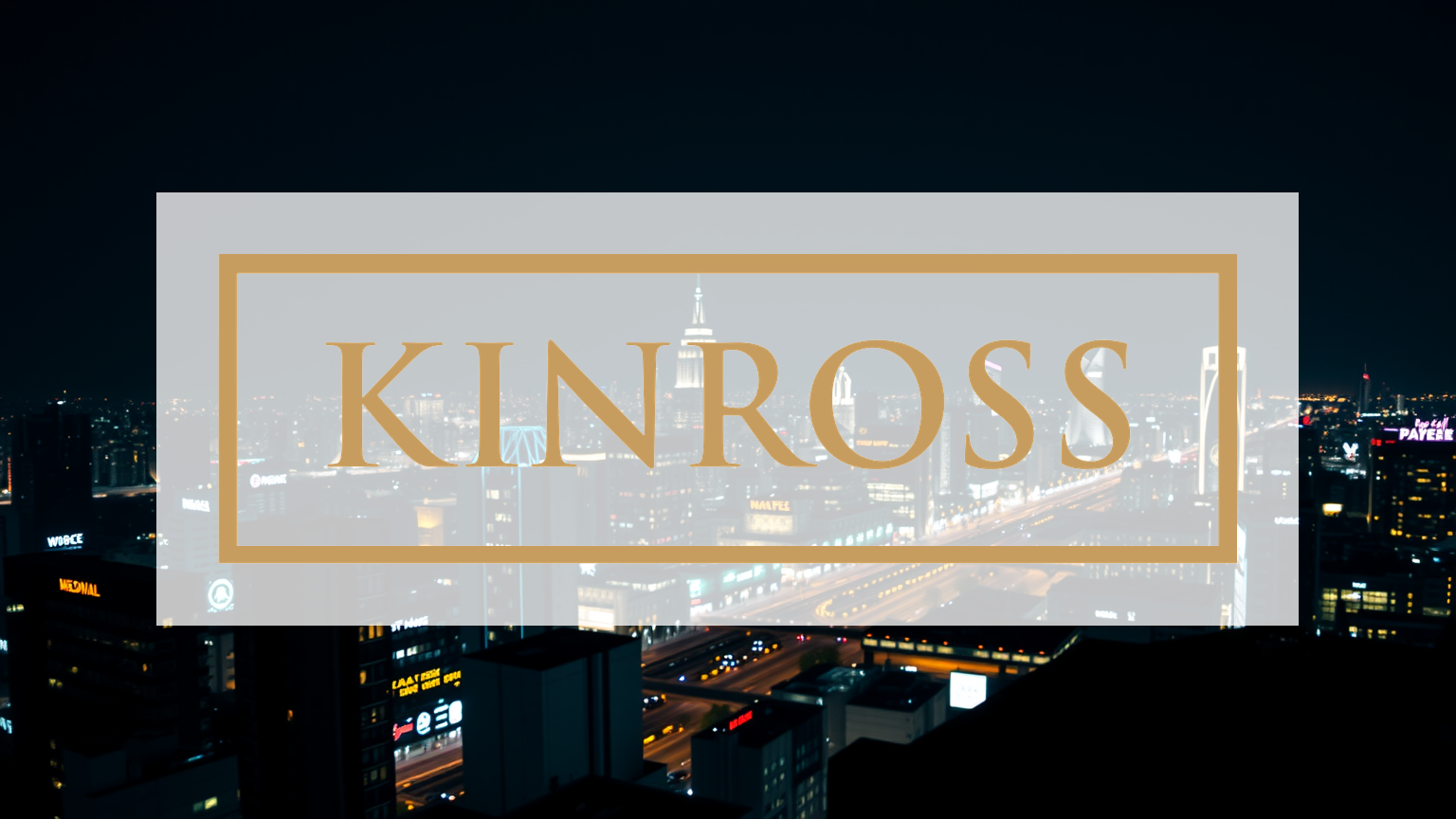 Kinross Gold Aktie - Beitragsbild