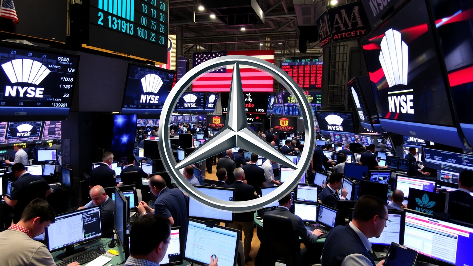 Mercedes-Benz Aktie - Beitragsbild