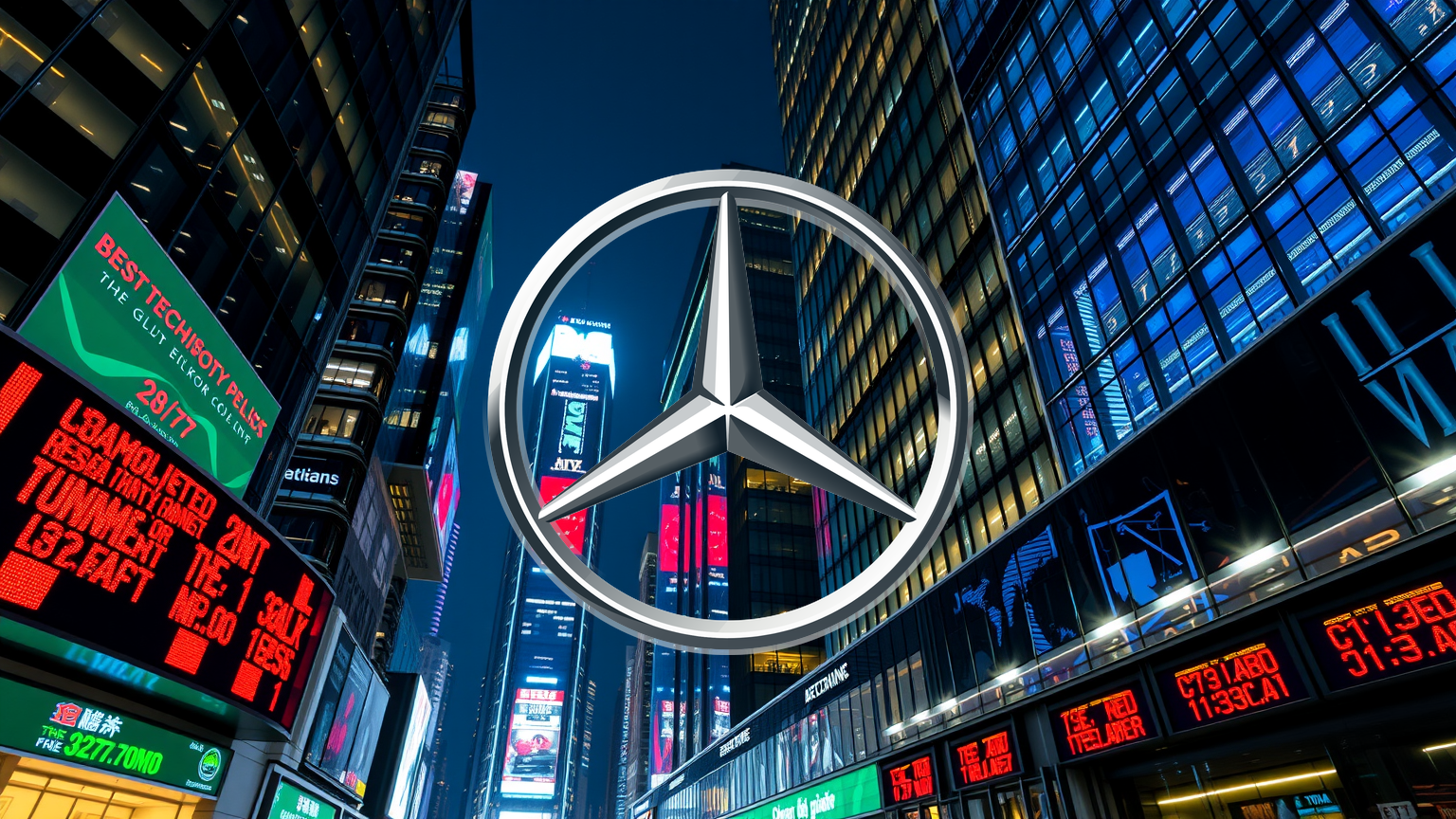 Mercedes-Benz Aktie - Beitragsbild