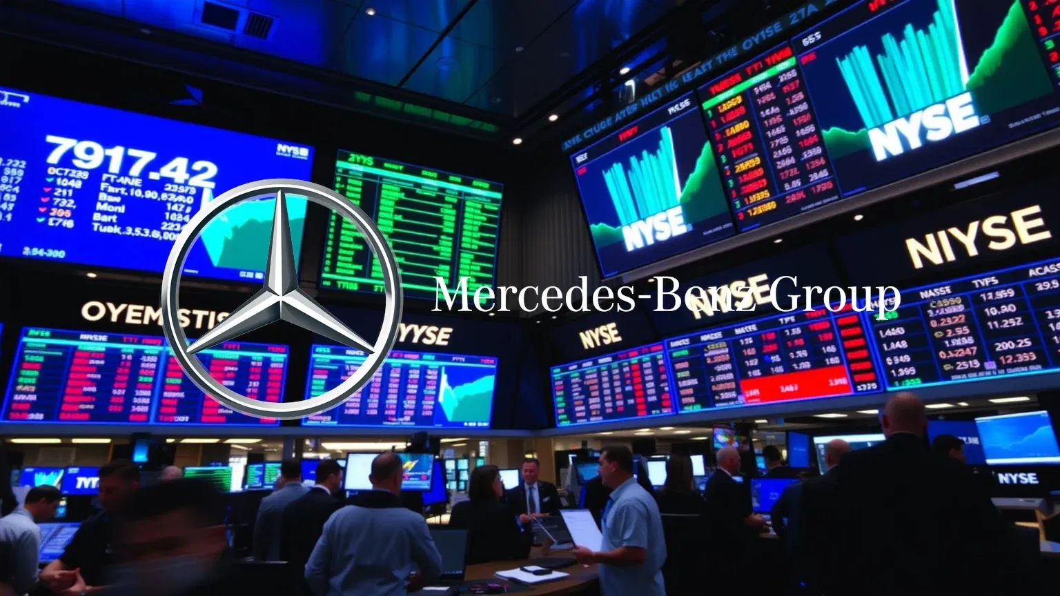 Mercedes-Benz Aktie - Beitragsbild