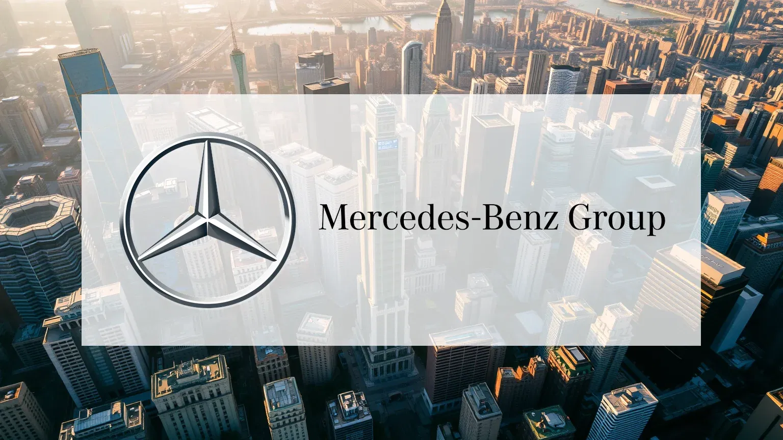 Mercedes-Benz Aktie - Beitragsbild