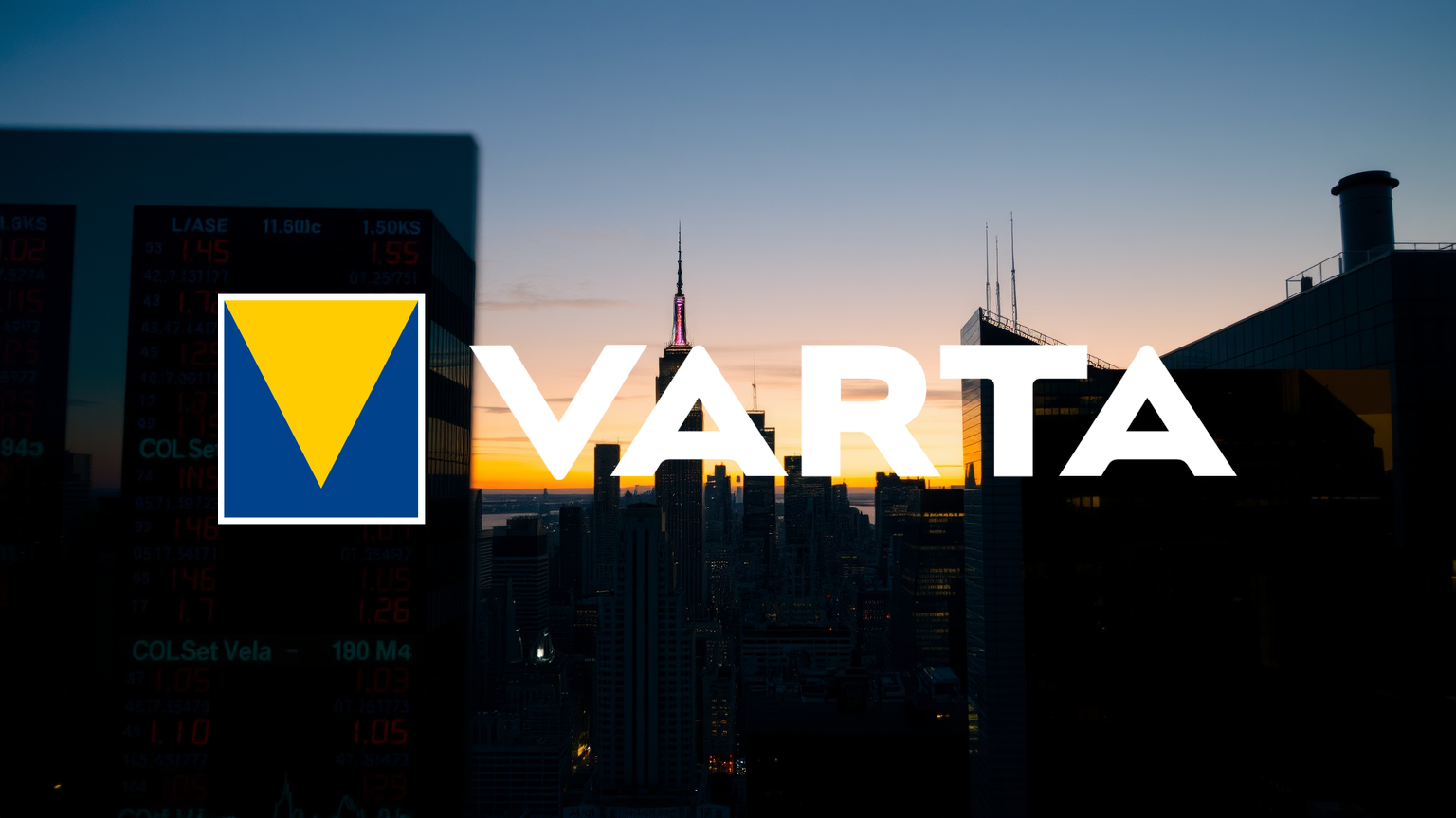 Varta Aktie - Beitragsbild