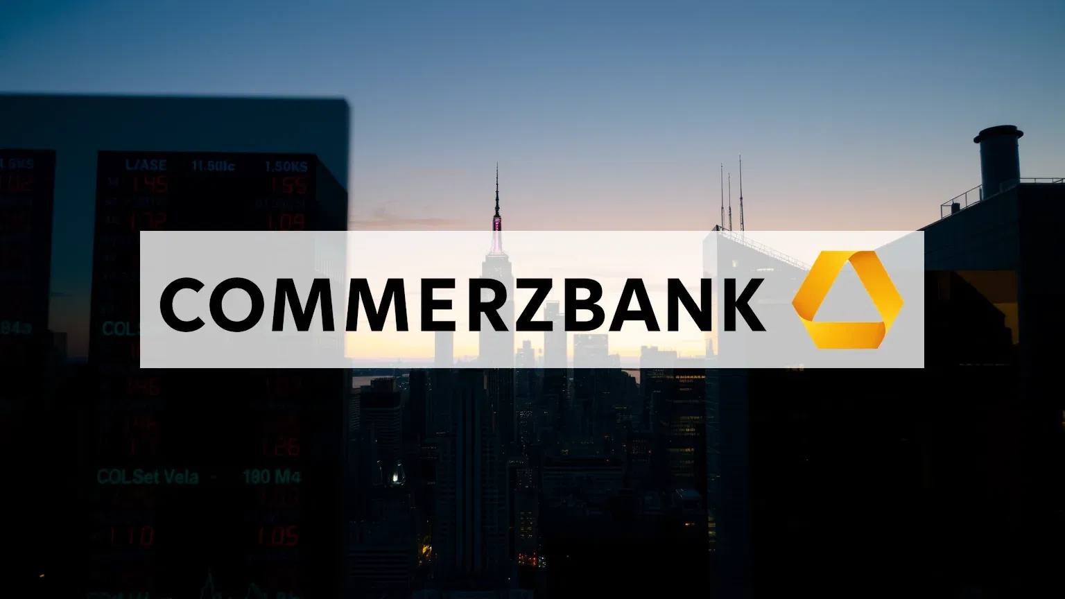 Commerzbank Aktie - Beitragsbild