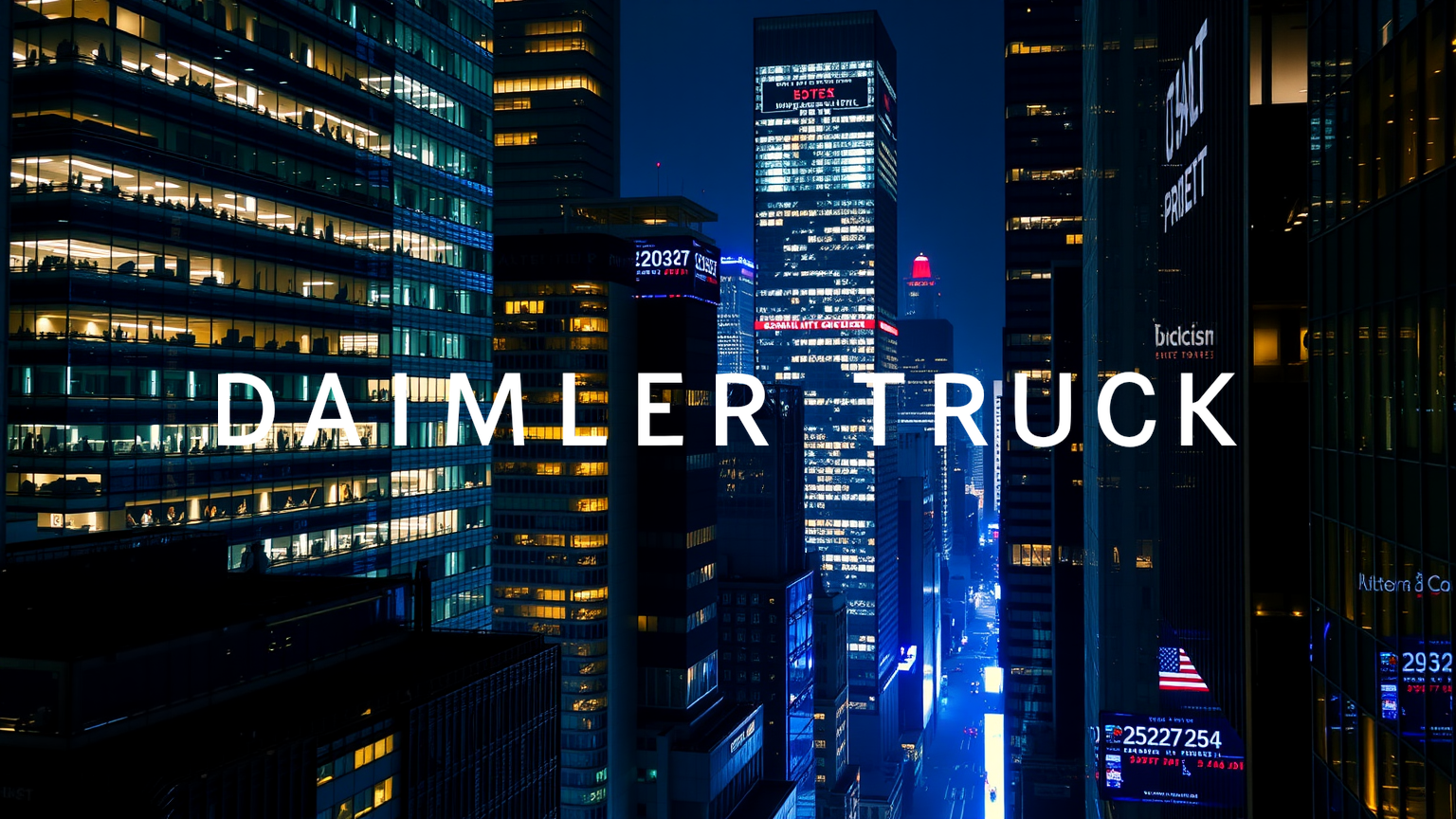 Daimler Truck Aktie - Beitragsbild