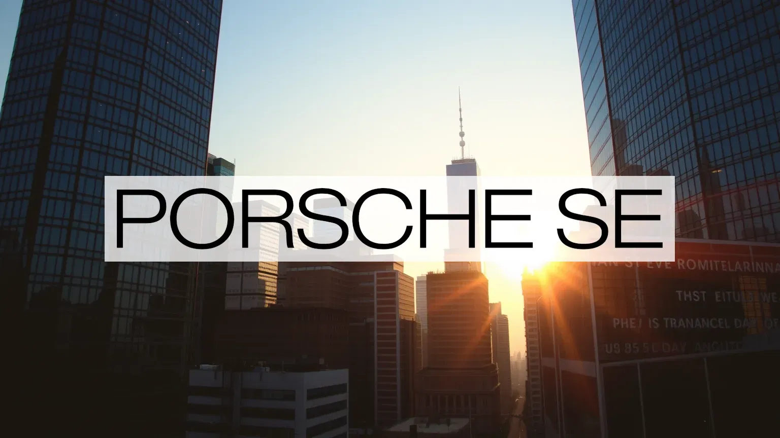 Porsche SE Aktie