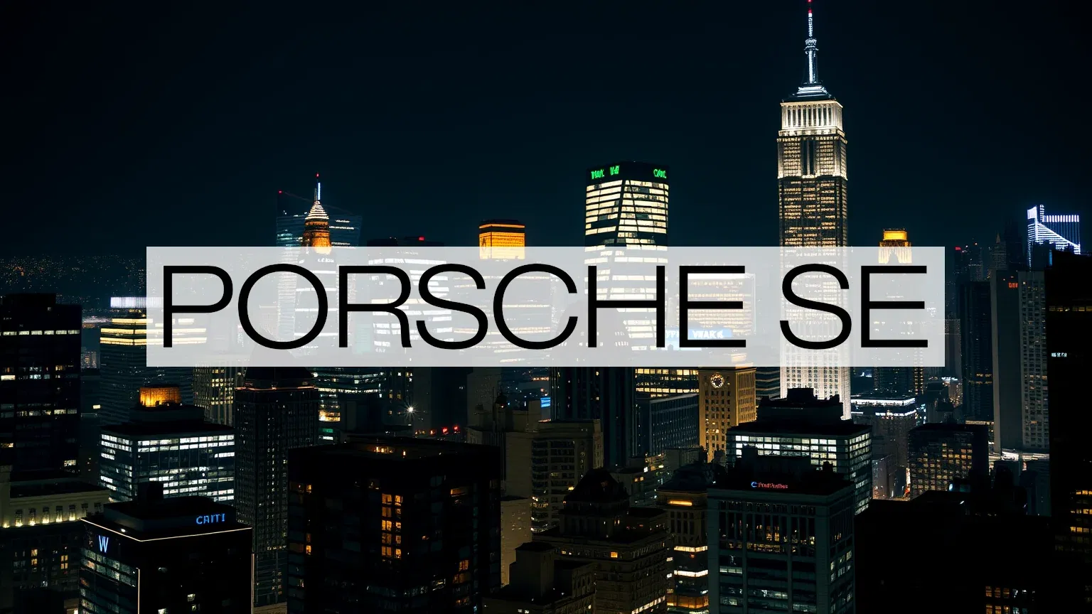 Porsche SE Aktie