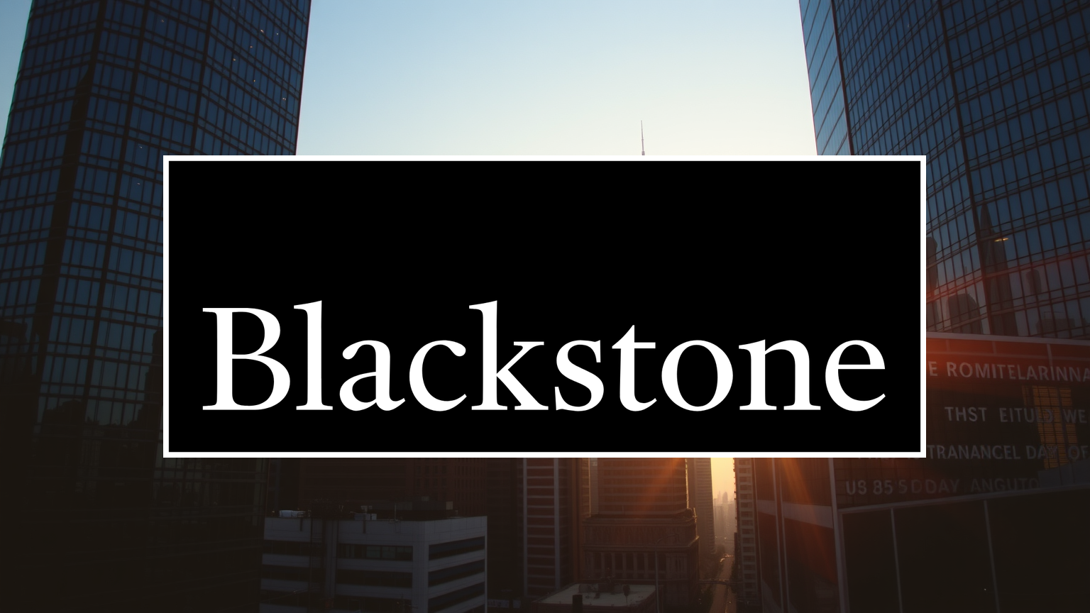 Blackstone Aktie - Beitragsbild