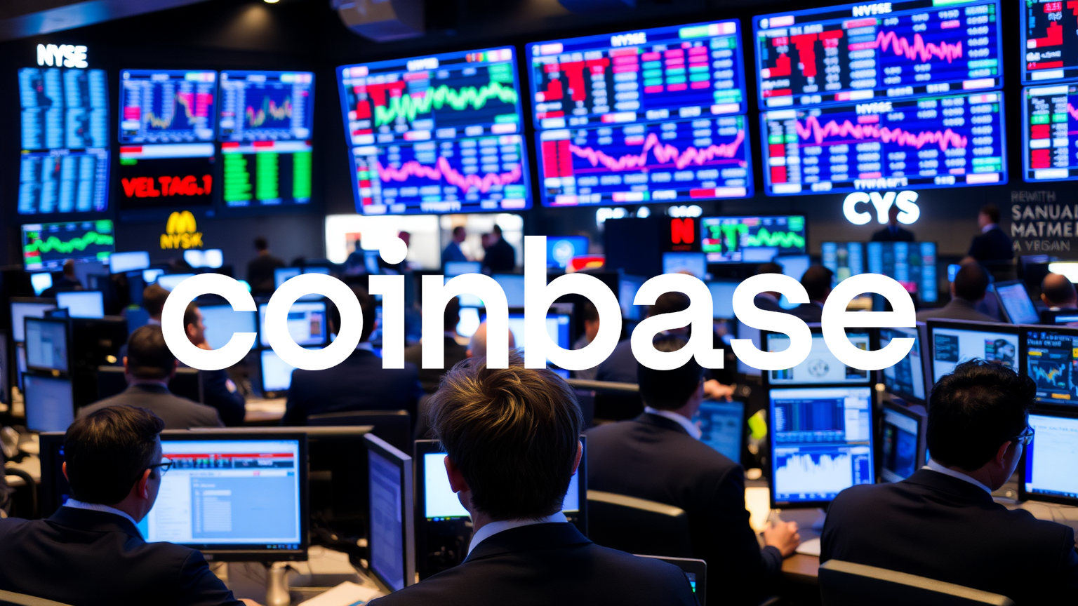 Coinbase Aktie - Beitragsbild