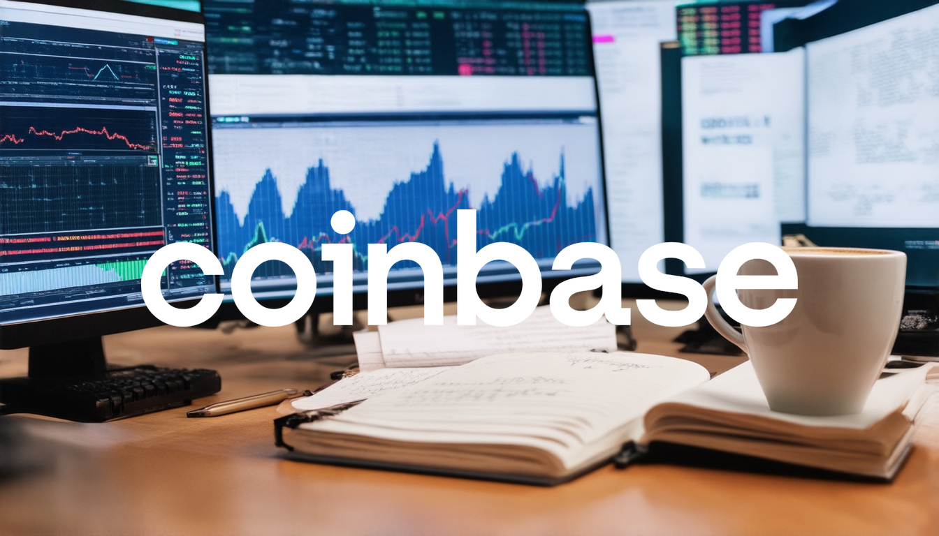 Coinbase Aktie - Beitragsbild