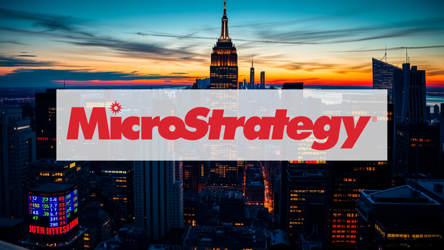 MicroStrategy Aktie - Beitragsbild