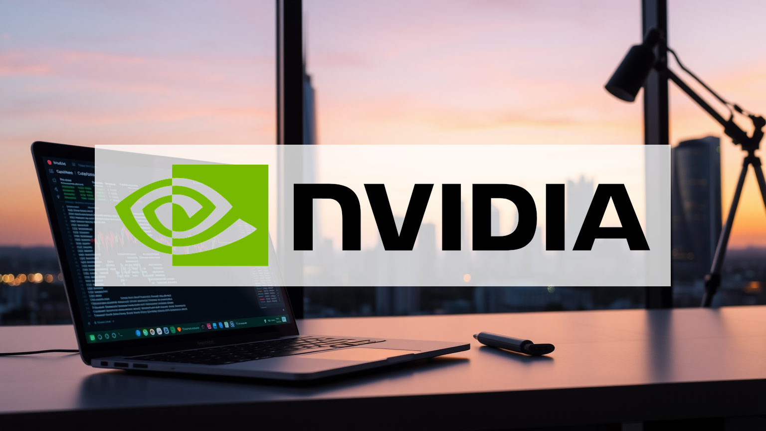 Nvidia Aktie - Beitragsbild