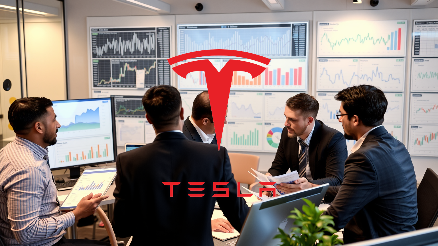 Tesla Aktie - Beitragsbild