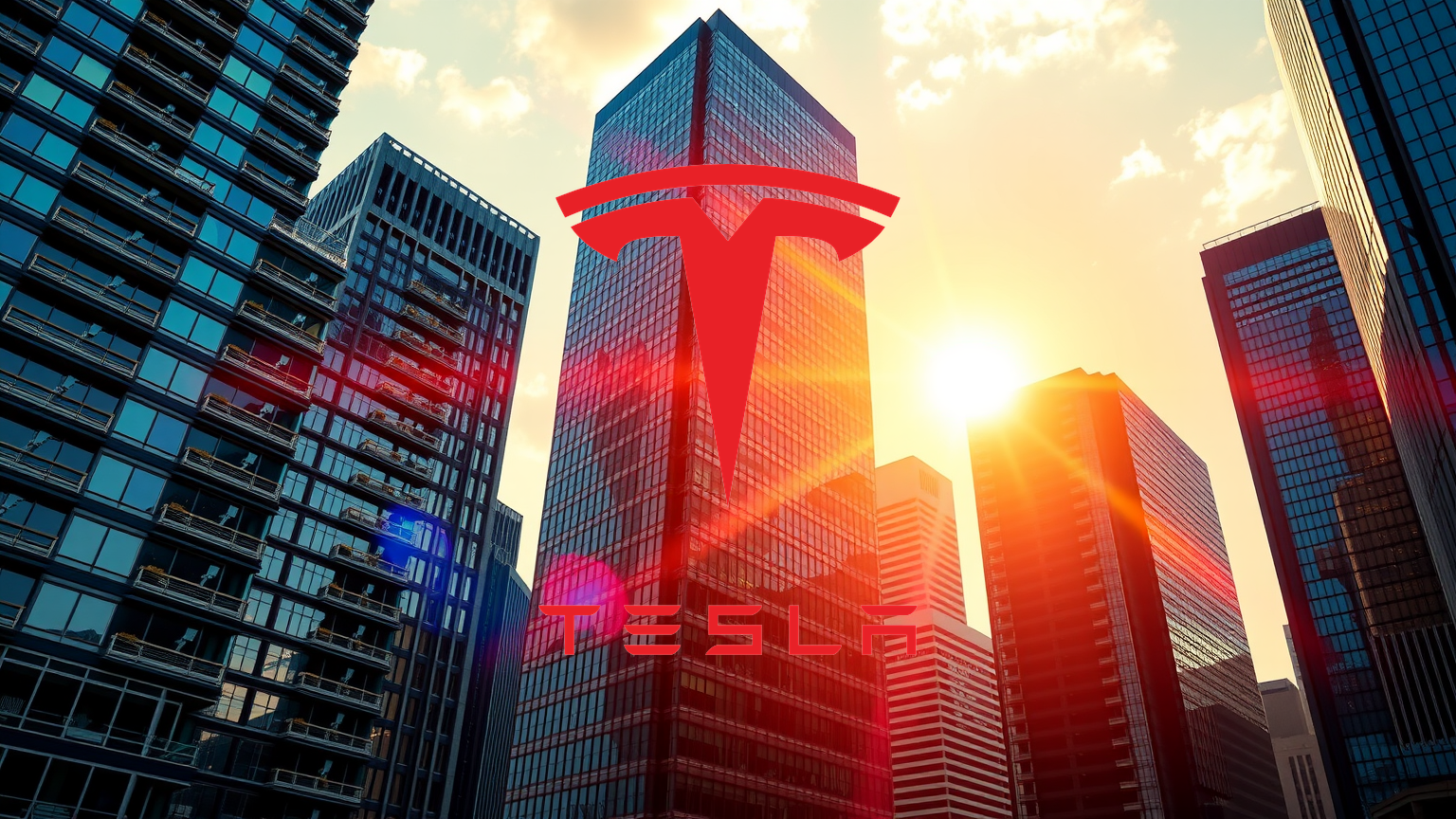 Tesla Aktie - Beitragsbild