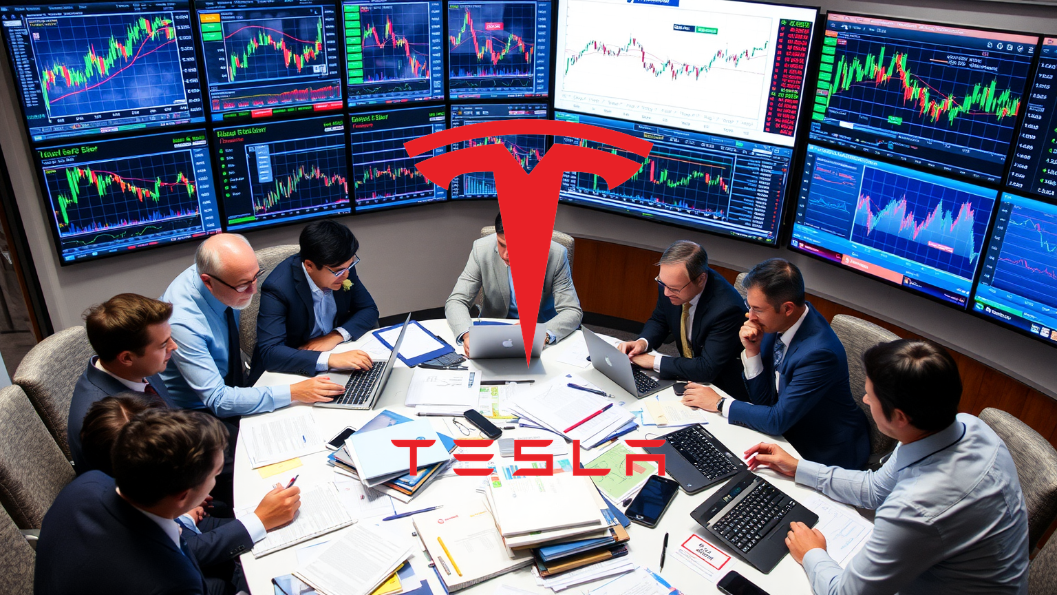 Tesla Aktie - Beitragsbild