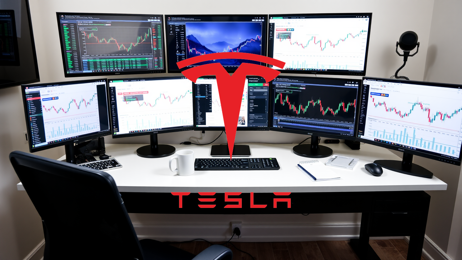 Tesla Aktie - Beitragsbild