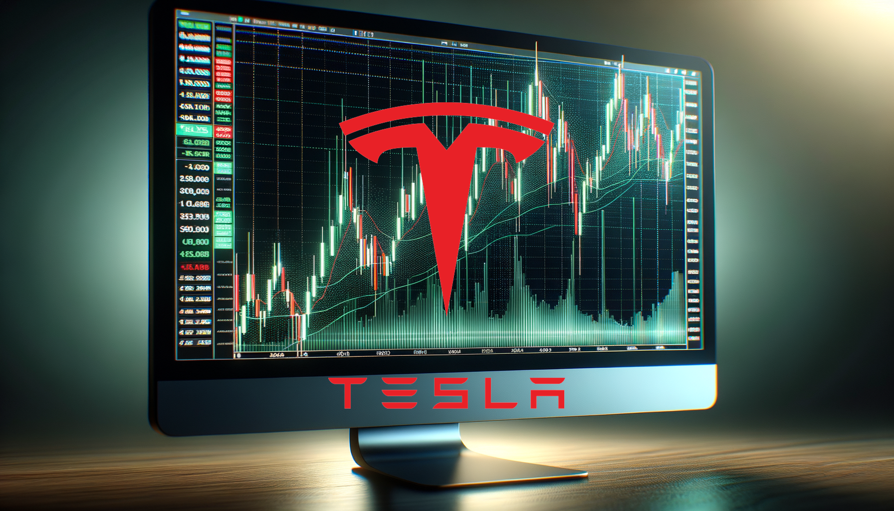 Tesla Aktie - Beitragsbild