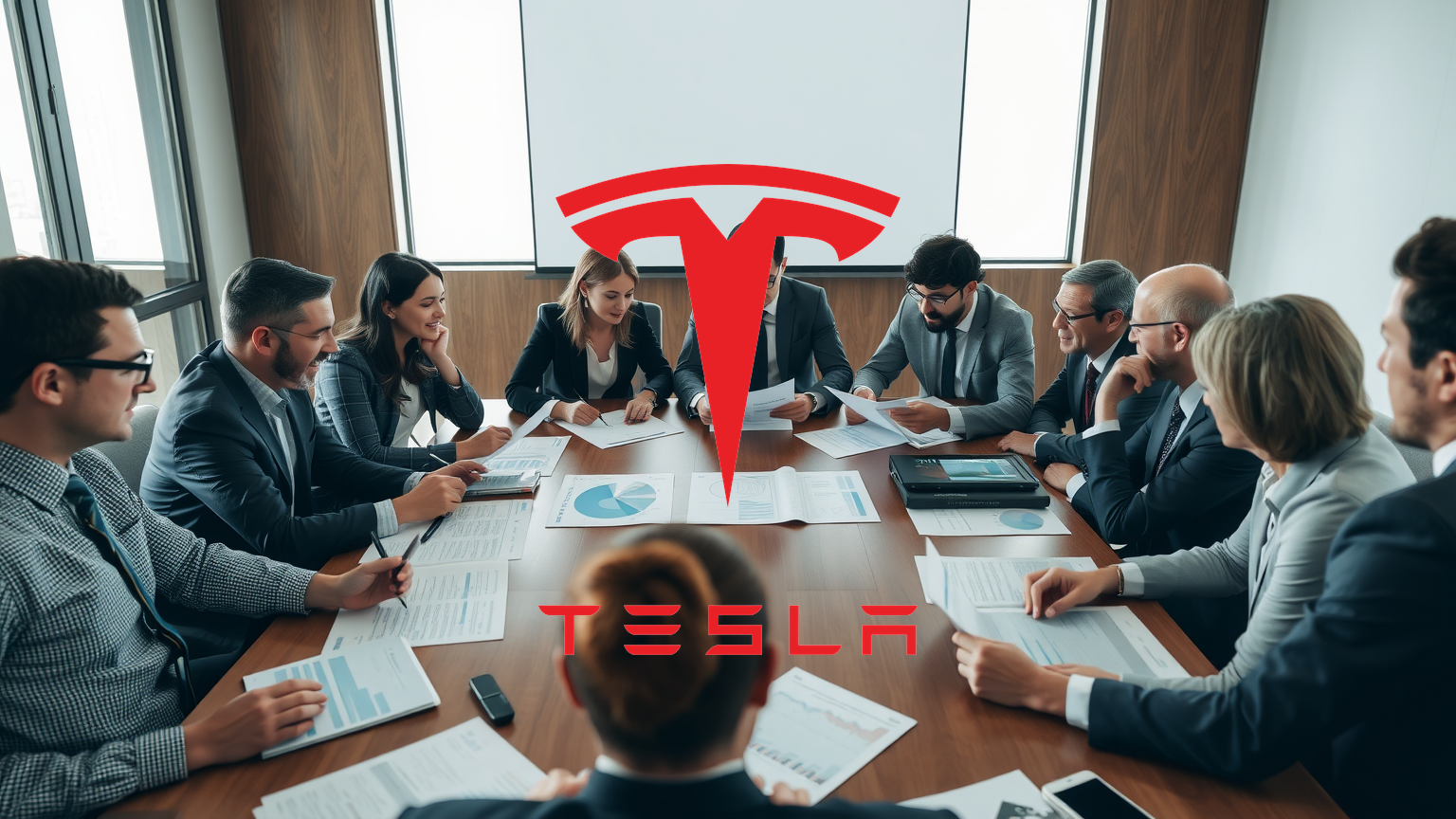 Tesla Aktie - Beitragsbild