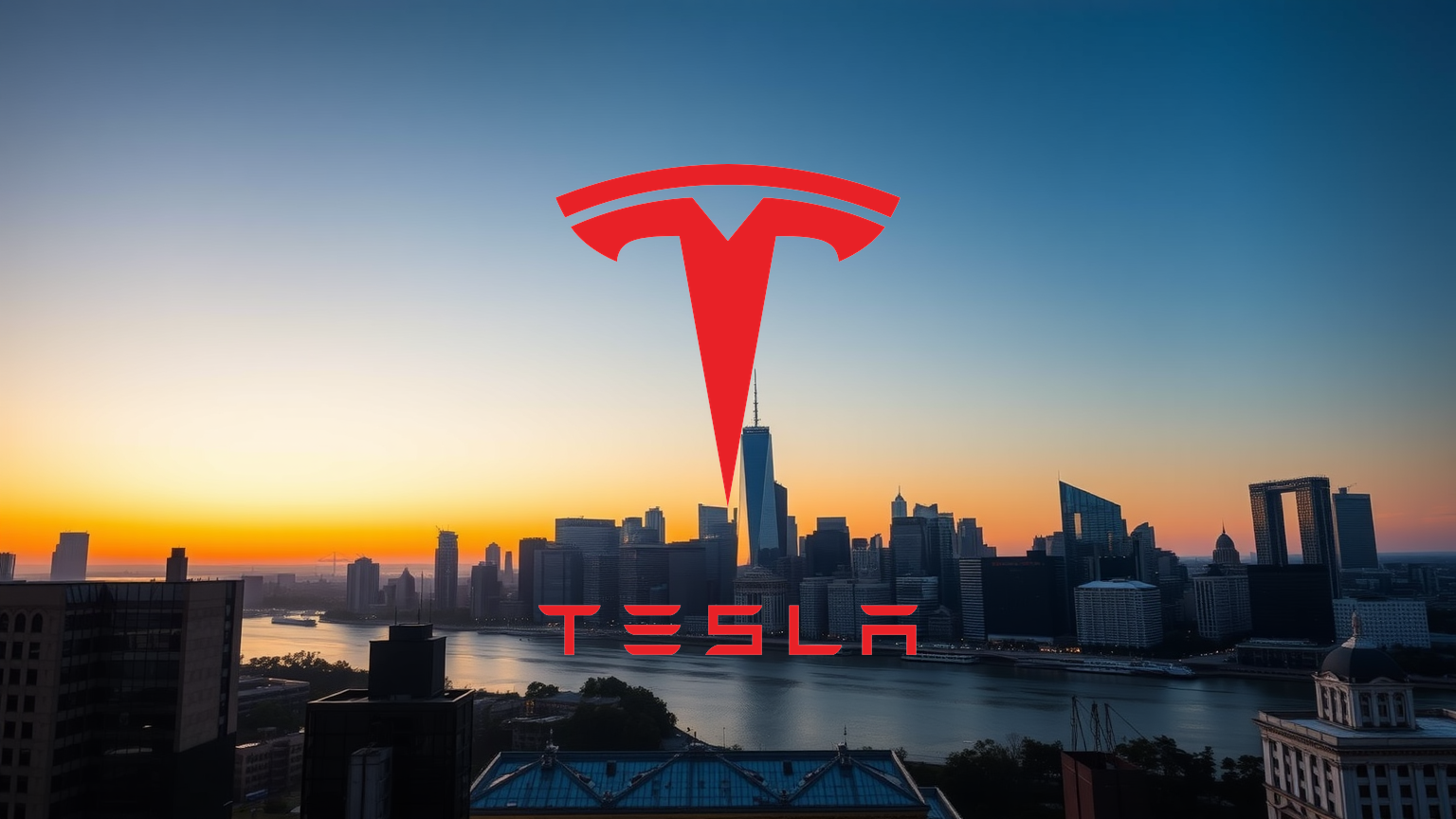 Tesla Aktie - Beitragsbild