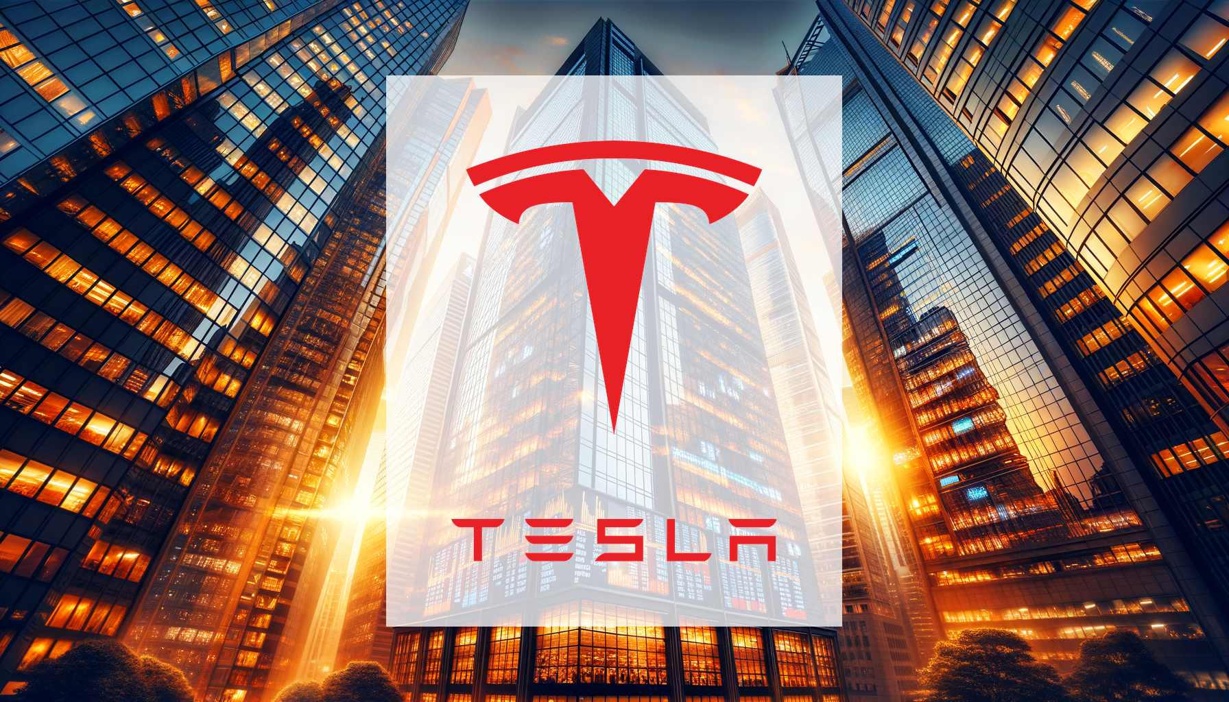 Tesla Aktie - Beitragsbild